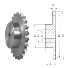 Звездочка цепи ПР-19,05-31,8 z=15 d=20
